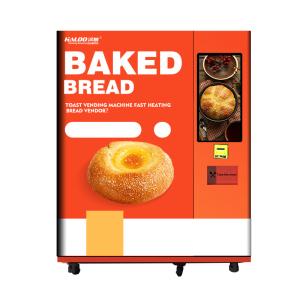 Self Service Hamburger Vending Machine With Microwave Oven 3000W