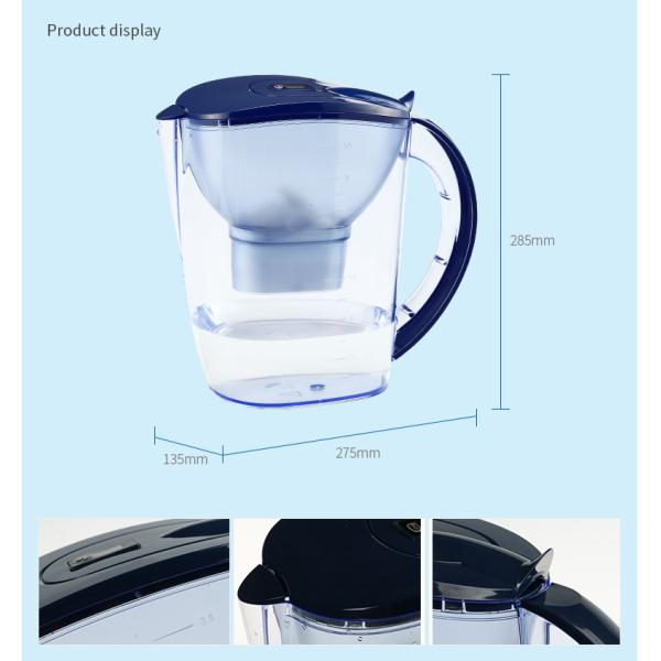 Common Use Maxtra Water Pitcher For Mineralizing Water / Reduces ORP