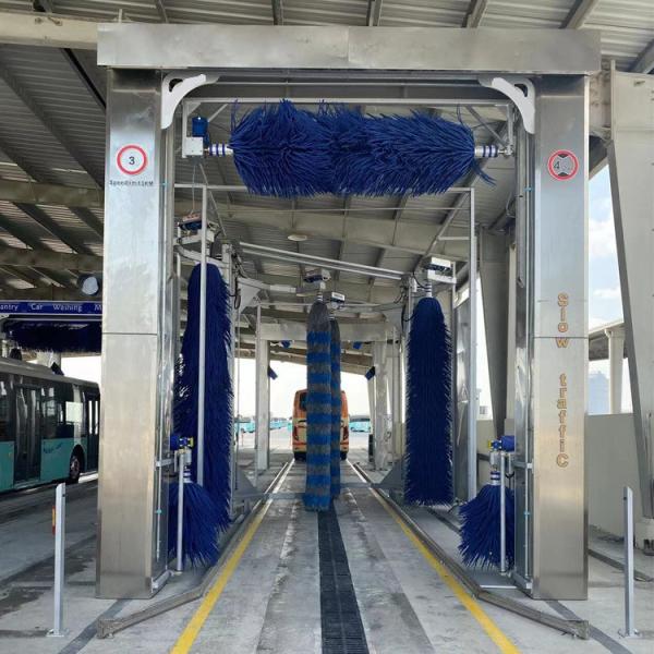 Quality Galvanized Metal Bus And Truck Washing Machine Automatic Height 4200mm for sale