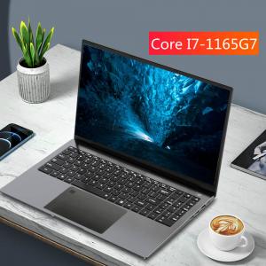 China 15.6 Inch Aluminum Core I7 Cpu 11gen Gaming Processor Laptop 8gb Ram Notebook MX450 2GB Video Card wholesale