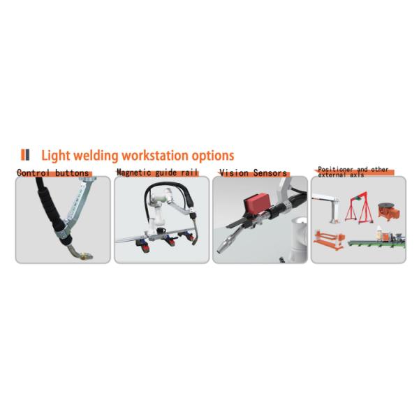 2025 Cobot Mig Welder 500A Weld Robot MIG 6Axis Cobot Arm Welding Workstation