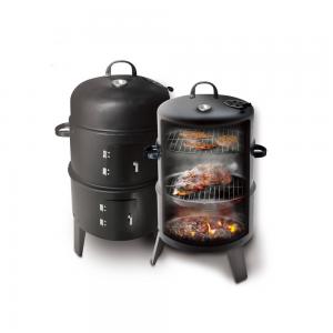 China Outdoor Cooking Portable Charcoal BBQ Grill with Heat Indicator and Charcoal Lump Fuel wholesale
