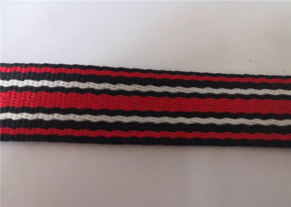 Quality 2.5cm Patterned Polyester Webbing Three Color Stripe Lot Garment Accessories Stripped for sale