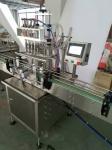 Inline Filling Machine 4 Nozzles Liquid Filling Machine Automatic Overflow