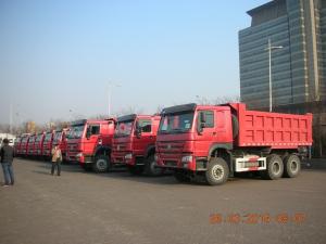 China 336hp 371hp 25 Ton Diesel Dump Truck Right Hand Drive 9.726 L Displacement wholesale