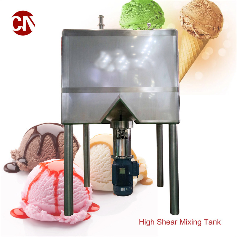 Dairy Ice Cream Chocolate Milk Juice Jam Heating Holding Mixer Tank Emulsifying Mixing Tank