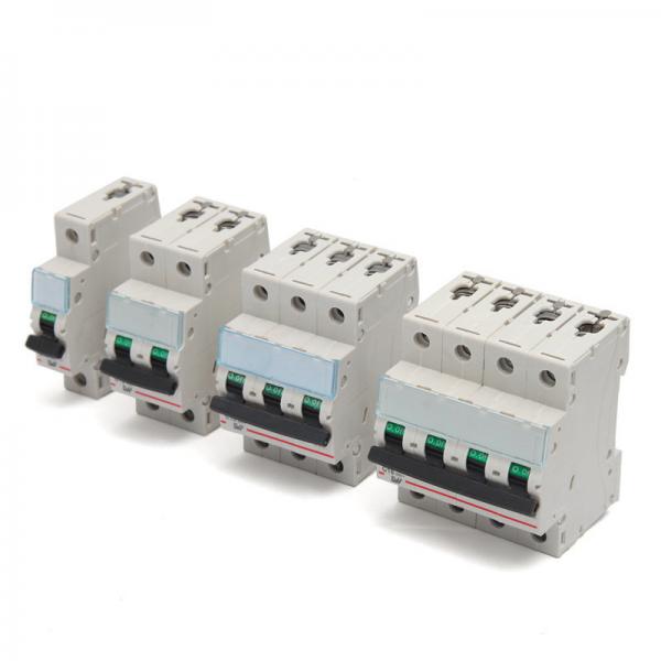 Quality 63A 1P 2P 3P 4P MCB Miniature Circuit Breaker Curve C 230V/400V IEC60898 for sale