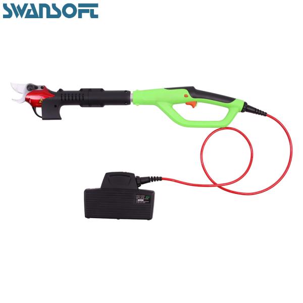 Quality Swansoft telescopic garden pruner long extension handle electric pruning shear for sale