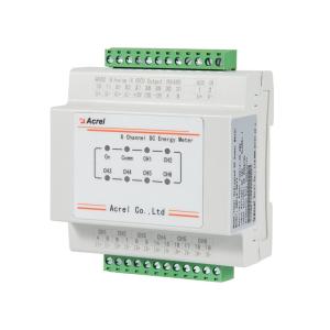Acrel AMC16-CETT DC Energy Meter Base Station For 5G Tower Six Circuits Measurement Din Rail Meter Sub-metering Solution