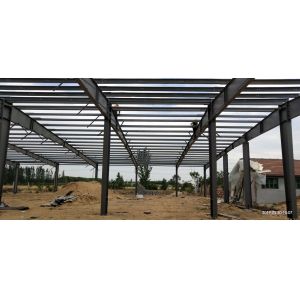 China Prefabricated Light Structural Steel Structure Construction With Low Cost wholesale
