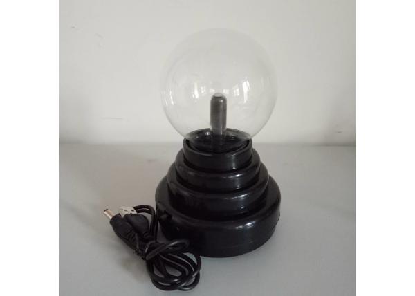 Quality Battery Powered Plasma Ball  3 Inch With ABS Base , Can Sound By Music for sale