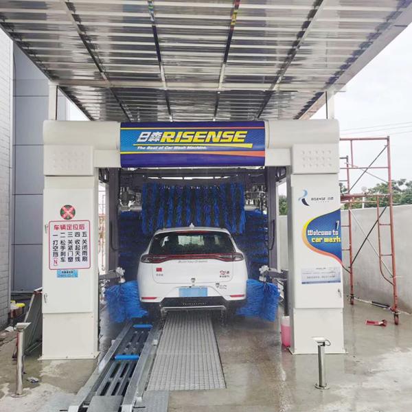 Car Wash Shop Auto Machine Design as customer's requests Galvanizing by dipping