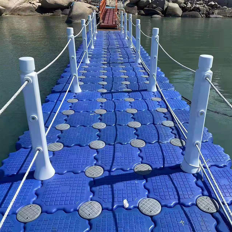 Modular Floating Structure HDPE Floating Cube Jet Ski Floating Dock Pontoon With High Load Capacity