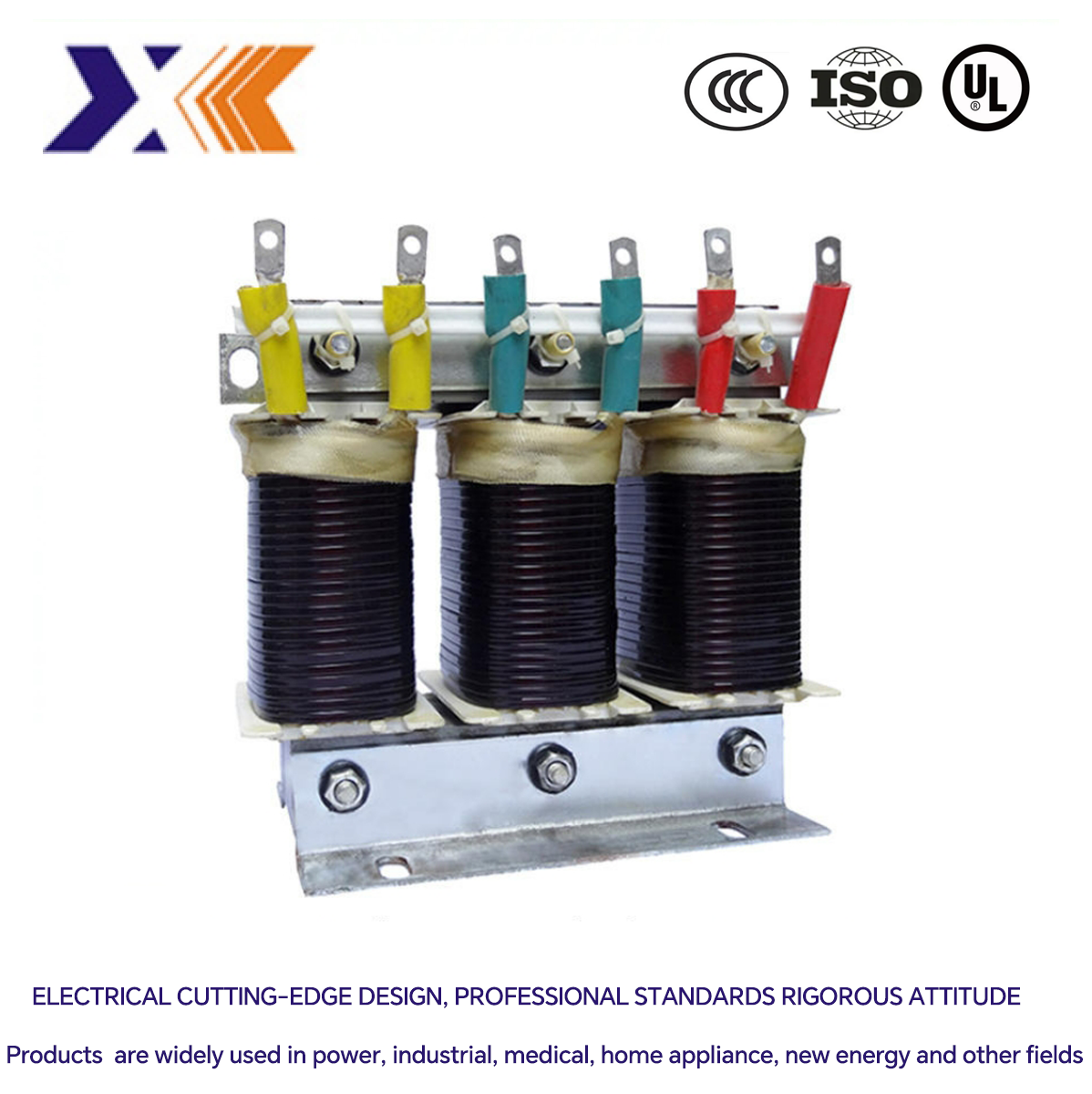 Customized Three Phase Input Reactor Filter Reactor 380v-690v 5a-1250a for Industrial