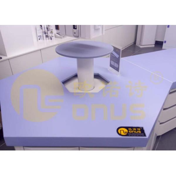 No Radiation Chemistry Lab Countertops Chemical Resistant Standard Customized
