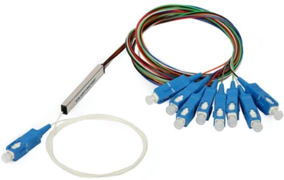 Quality Mini Bare Fiber Optic Splitter , High Reliability Blockless Plc Splitter for sale