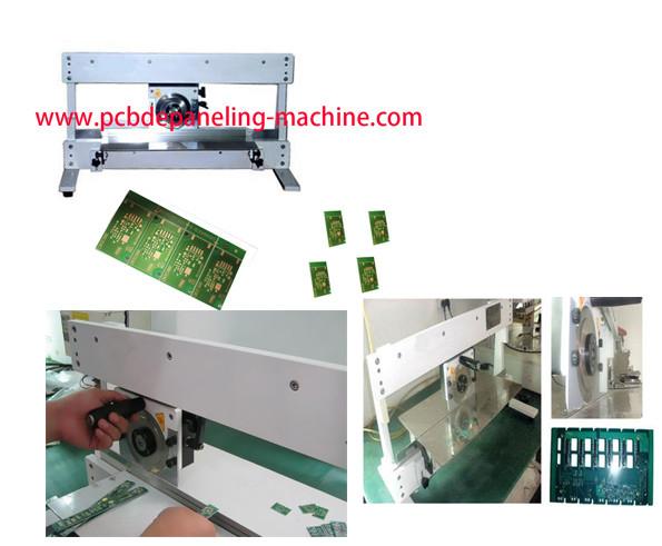 Quality High Speed PCB Router Machine Round Knife Steel Blades Moving for sale