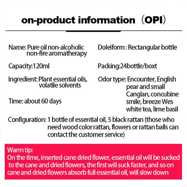 Custom Luxury Aroma Reed Diffuser Sustainable Clear Liquid For Bedroom