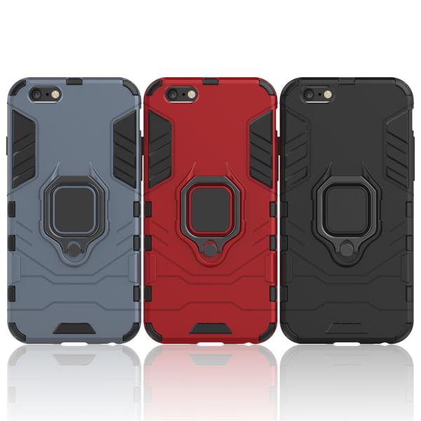 Armor Shockproof Case For iPhone 6, 6s Finger Ring Holder Phone Cover Coque