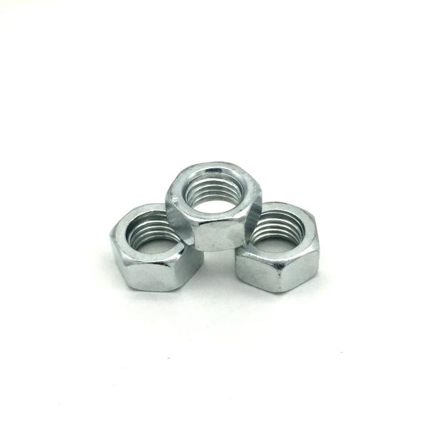 GR 2 Galvanized Hex Nut High Strength Zinc Plated High Durable