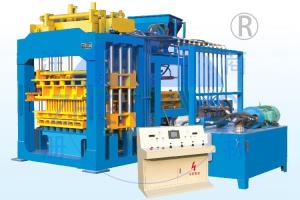 China Precast QT6-15 Block Production Machine , Hydraulic Pressure Building Block Making Machine wholesale