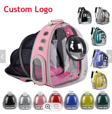 Transport Pet Carrier Backpack Pet Carrier Bags Breathable Capsule