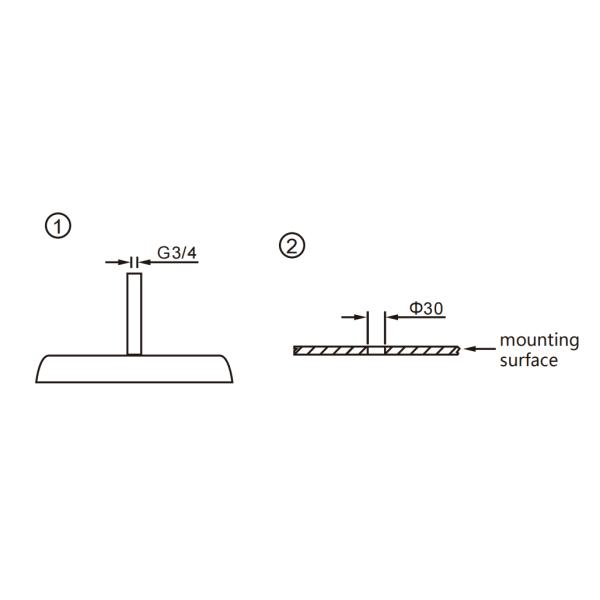 30W DLC IK08 Outdoor LED Landscape Lights 120V Driveway Landscape Lighting Bulbs