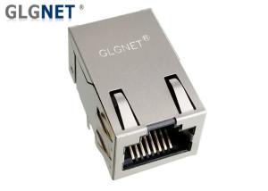 Latch Tab Up Magnetic RJ45 Connector Jack Single Port 8P8C IEEE 802.3u Standards