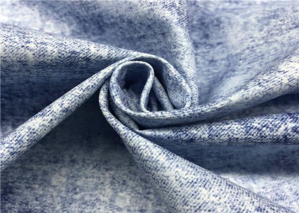 Quality Printing Coated Polyester Fabric , Soft Taslon Stretch 100 Polyester Fabric for sale