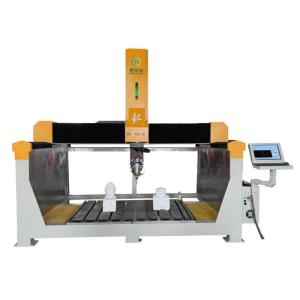 China 5 Axis CNC Stone Carving Machine For Precision Sculpting / Monument Engraving wholesale