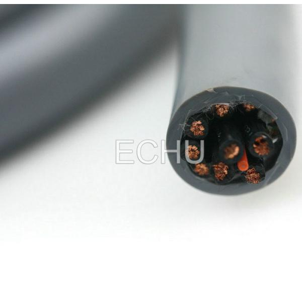CE Cert. Oil Resistance Flame Resistance PVC Sheathed cord 300/500V Round Electrical Cable RVV 3C*1.0