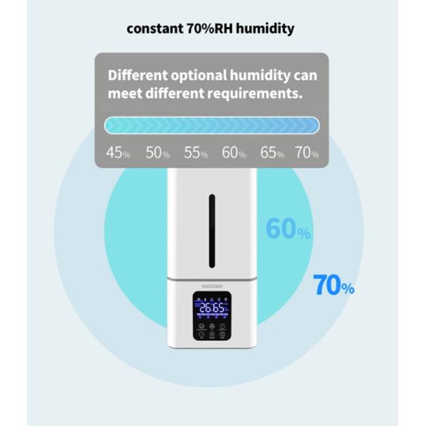 Intelligent Cool Mist Ultrasonic Humidifier Rotary Knob 13L Greenhouse Fruit Vegetable Supermarket Humidifier