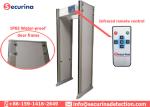 Auditory / Visual Alarming Airport Security Detector 7'' LCD Display Easy
