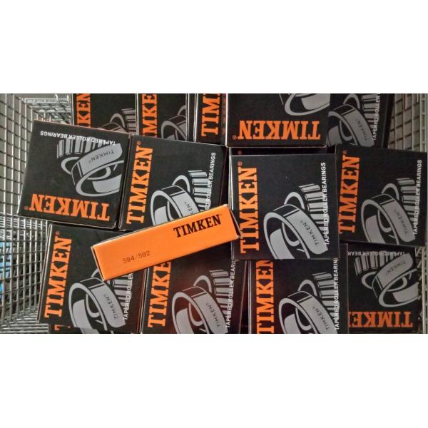 594/592A TIMKEN Wheel Bearings High Limiting Speed Chrome Steel For Excavator