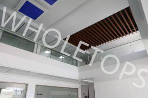 China 2.5mm Matt White Powder Coated Aluminum Solid Panel With Light Cover wholesale