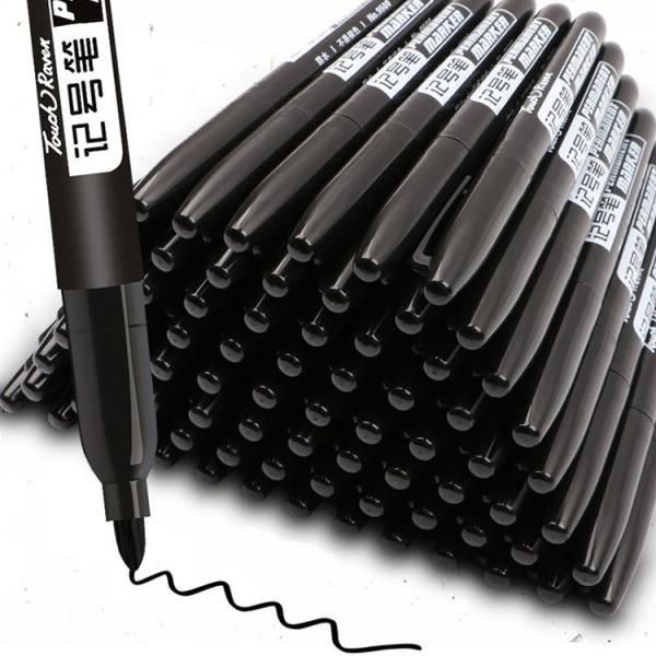 Quality Paper Writing Medium Gel-Ink Permanent Marker Pen with Fast Drying Ink and Single Head Design for sale