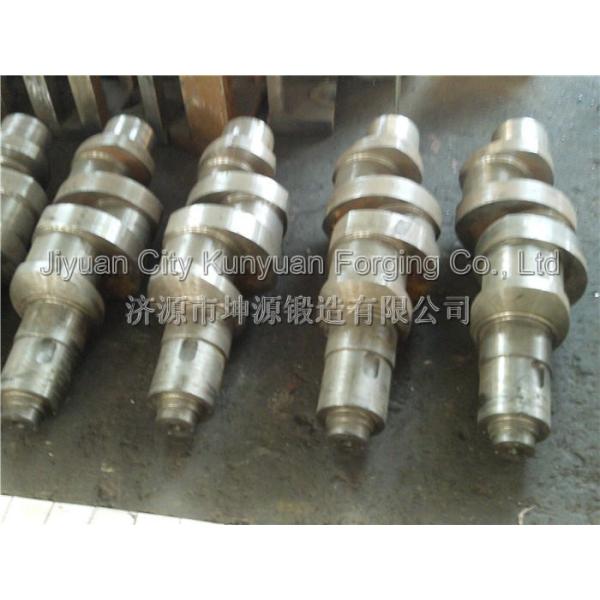 Custom Single Cylinder / 4 Cylinder Crankshaft Forging In Diesel Engine UT TEST