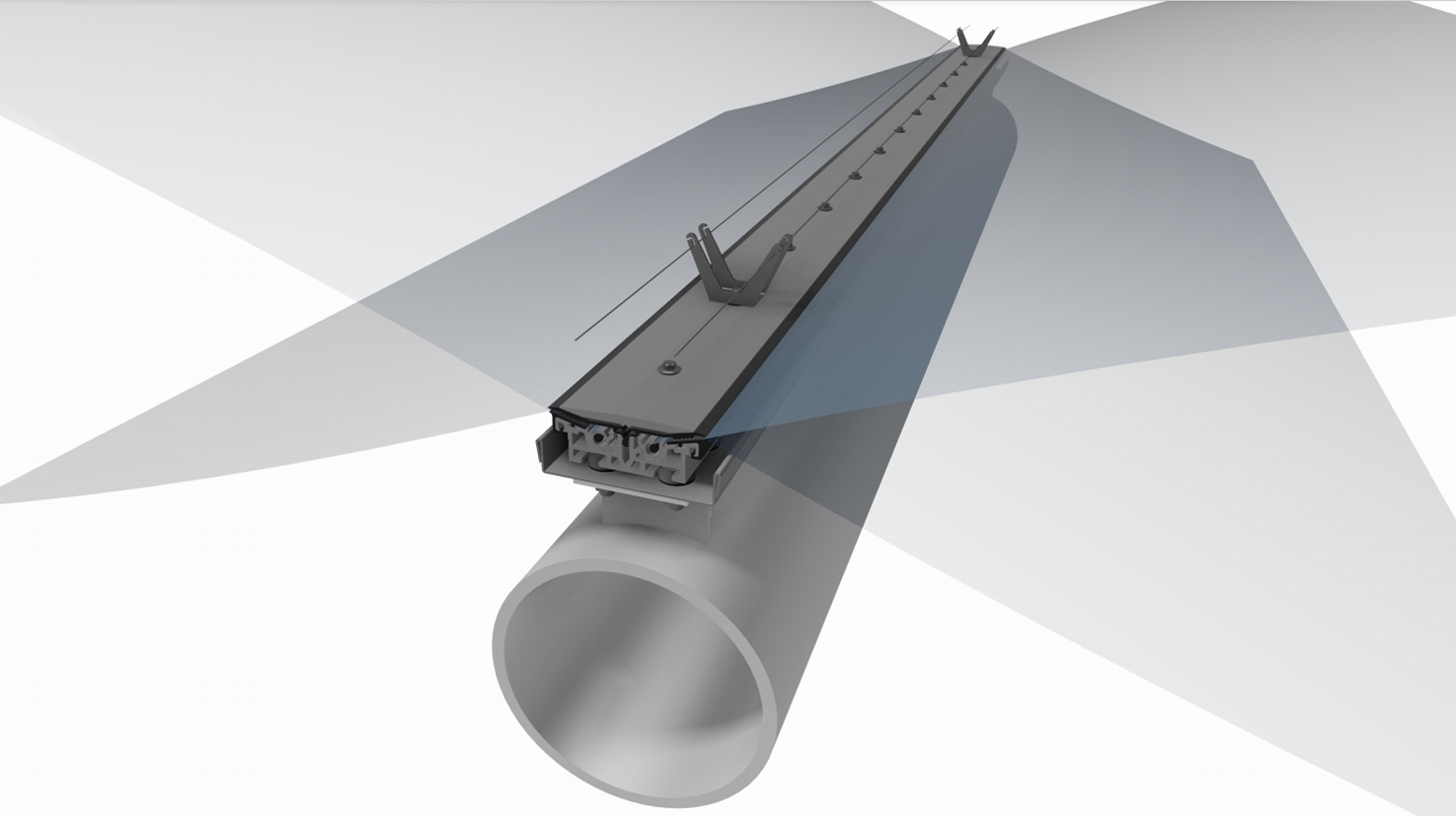 Sunshade Car Park Tensile Membrane Structure with PTFE Coating
