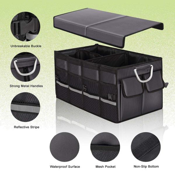 Custom popular car trunk organizer box