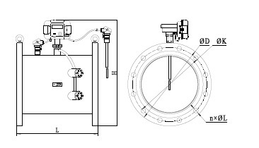High Durability Ultrasonic BTU Flow Meter 4-20mA Output For Energy Measurement