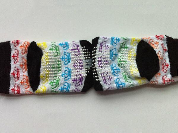 Quality custom socks ,design socks,Baby Sock with Rubber Sole for sale