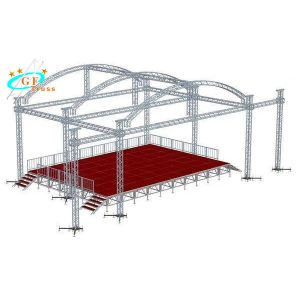 Aluminum Alloy 6082 Linear Array Speaker Hang Beam Truss