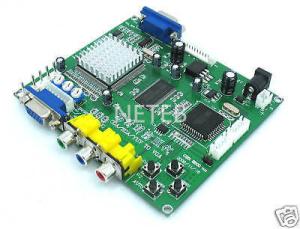 China CGA/EGA/YUV to VGA HD-Converter PCB(single VGA output) wholesale