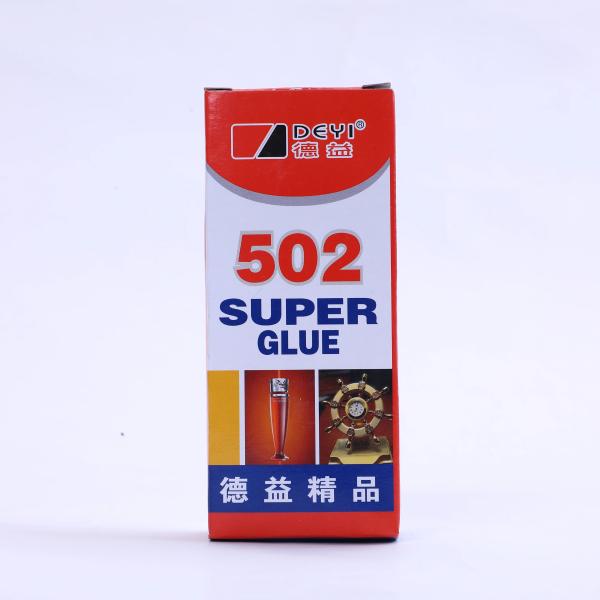 Quality Clear And Long Lasting 502 Liquid Glue Instant Glue Super Glue For Multiple Materials for sale