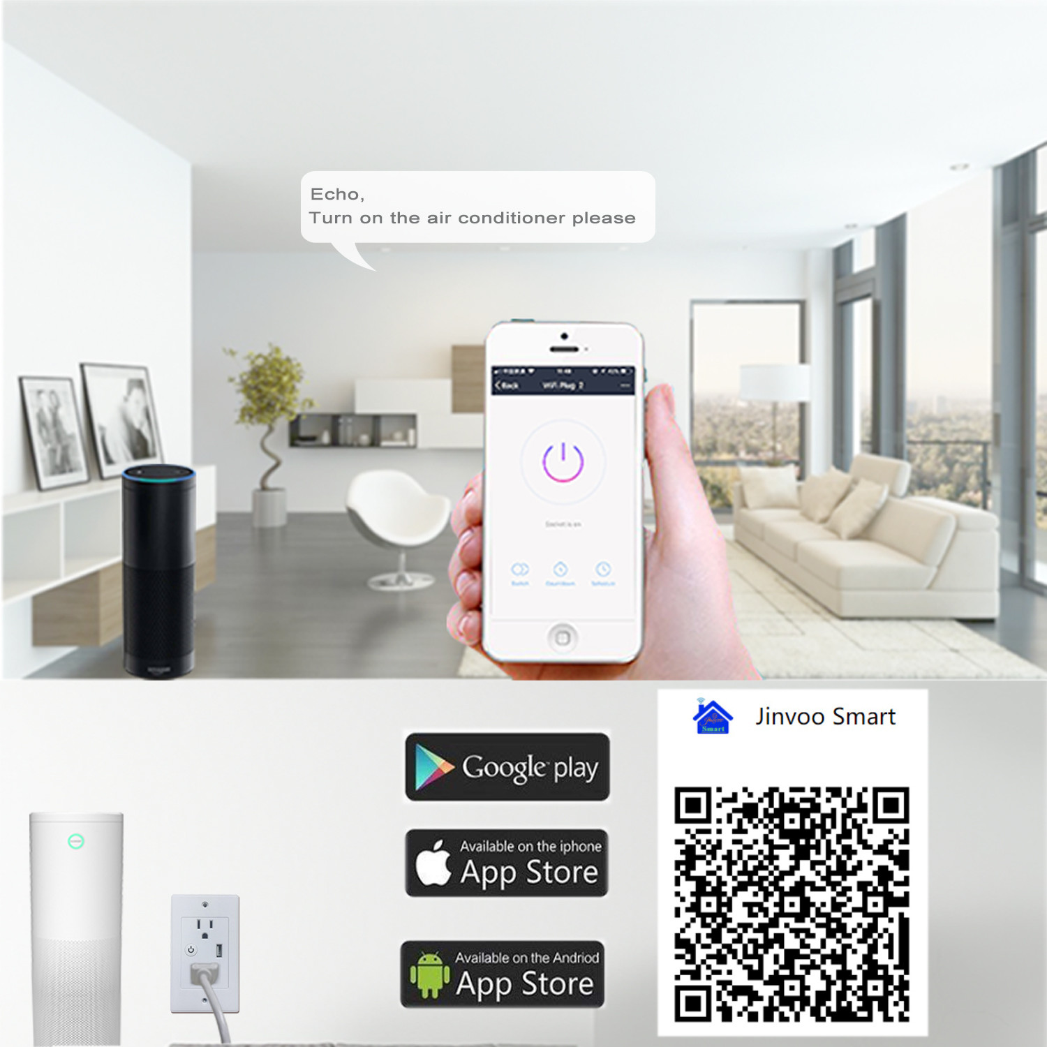 Google Home Alexa Universal Tuya Wifi Smart Wall Socket With 1 Usb