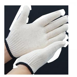China Wear-Resistant Cotton Yarn Knitted Working Protective Gloves Painter Mechanic Industrial Warehouse Gardening Constru wholesale