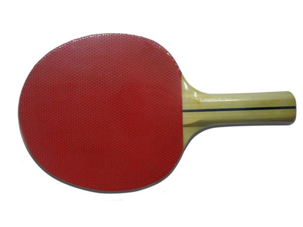 Quality Beginner Table Tennis Rackets 6 Plies Poplar Pimple Out without Sponge for sale
