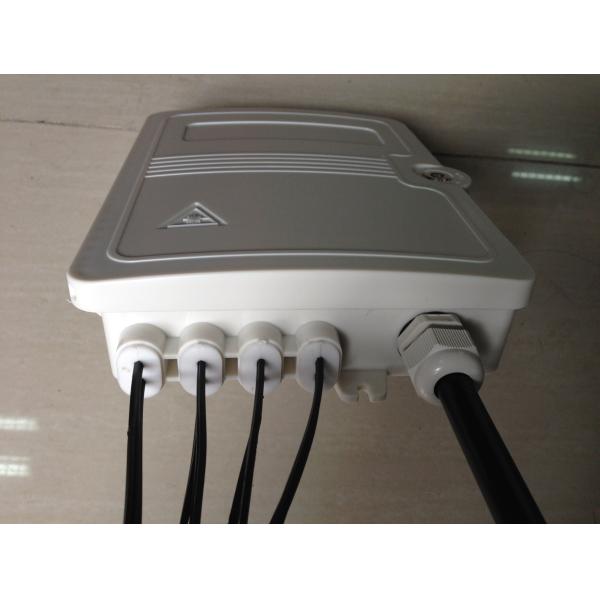 IP65 8 Core FTTC Fiber Optic Termination Boxes 1x8 PLC Splitter