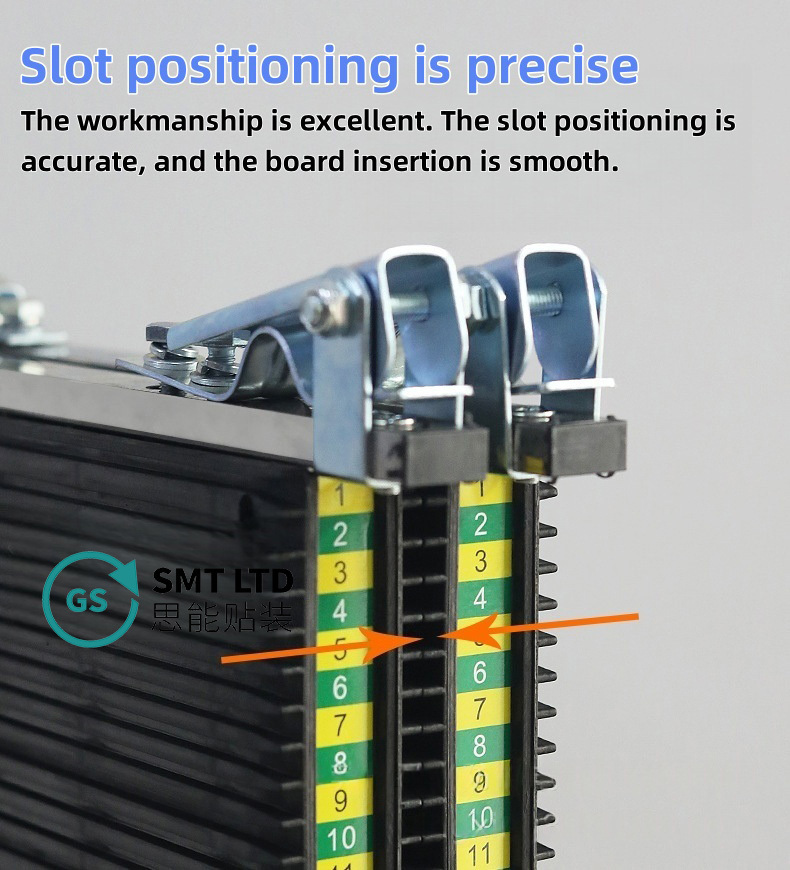 esd pcb storage cart-slot positioning is precise