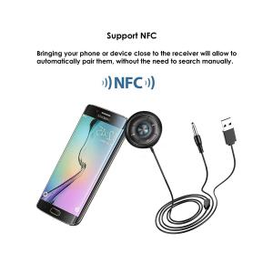 China USB Audio 3.5mm Female AUX Car Charging Bluetooth Car Kit for ipod iphone on sale